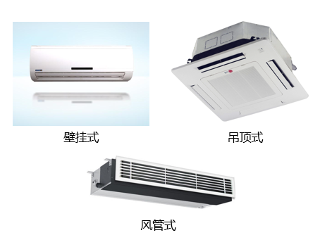 普通空調(diào)的室內(nèi)機(jī)樣式